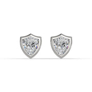 AGGIE SHIELD™ DIAMOND 14K GOLD SOLITAIRE STUDS